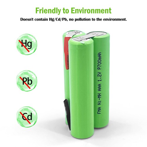 Afeitadora 3HR-AAAU-2 Bang & Olufsen BeoCom Teléfono Inalámbrico Ni-MH 3.6V 700mAh Batería - Imagen 6 de 20