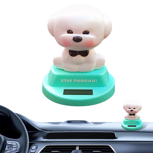 Solar Dancing Toy Solar Powered Swinging Dancing Flower Car Dashboard Ornament - Picture 2 of 10