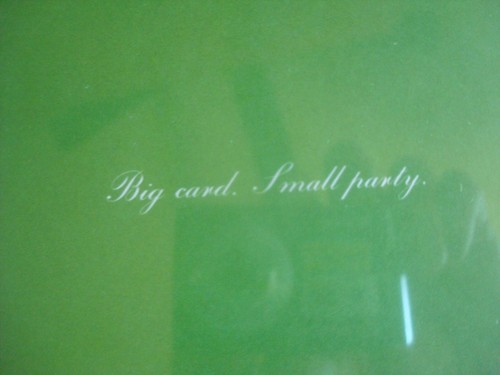 Carta Kate Spade " BIG CARD SMALL PARTY " 10 INVITI pieghevoli in scatola sigillata - Foto 2 di 3