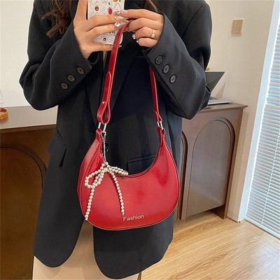 PU Leder Schultertasche kleine Tragetaschen Mode Clutch für Frauen weiblich