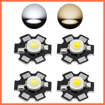 1w,3w,5w, High Power LED auf Starplatine- Warmweiß Kaltweiss, Einzel 120Lm-400Lm