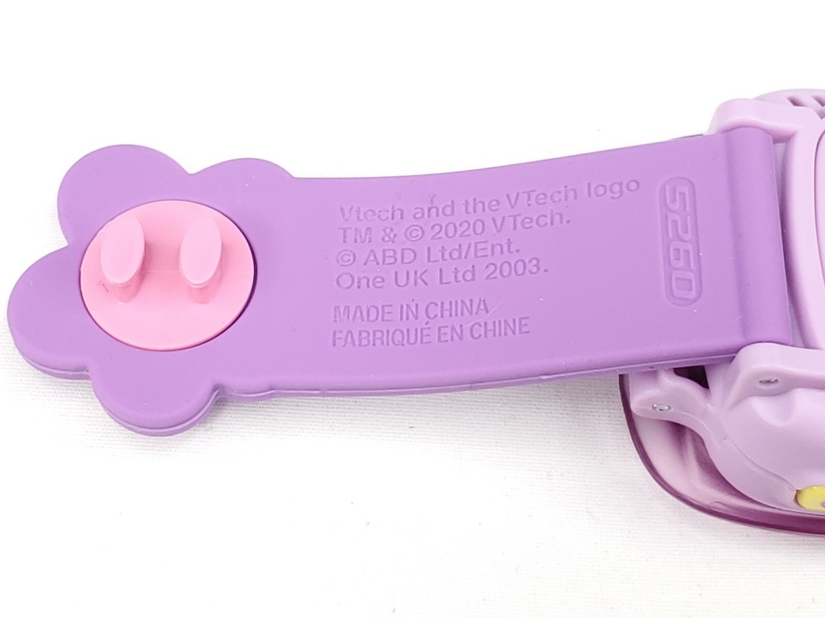 Peppa Pig Pret Vadobag Montre - Silicium Rose Violet - Enfant 3+ Ans - Maternelle école Accessoire Enfant 3 Ans Et Plus