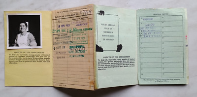 Vintage Youth Hostel Cards 1954, 1958 (Inc. Holland Stays) + 1950s UK Hostel Map