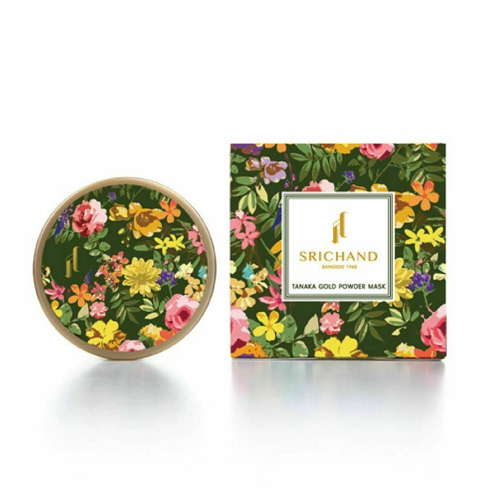 Srichand TANAKA GOLD POWDER MASK Natural Herbal Oil Control For Oily Skin 14g - Image 2 of 2