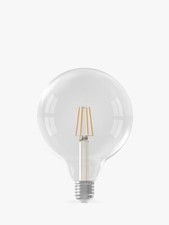 Image of Calex LED Filament 125mm Clear Globe 4w E27 ES 2700K Warm White
