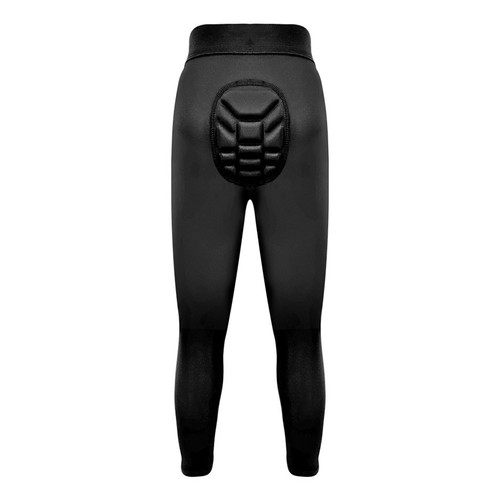 Kids Boys Trousers Cycling Leggings Protective Pants Breathable Soccer Padded - Picture 5 of 33