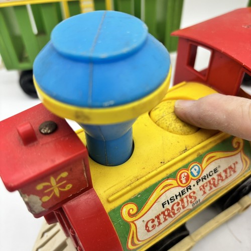 Vintage 1973 Fisher Price Little People Circus Train Set #991 **Read** - Picture 4 of 7