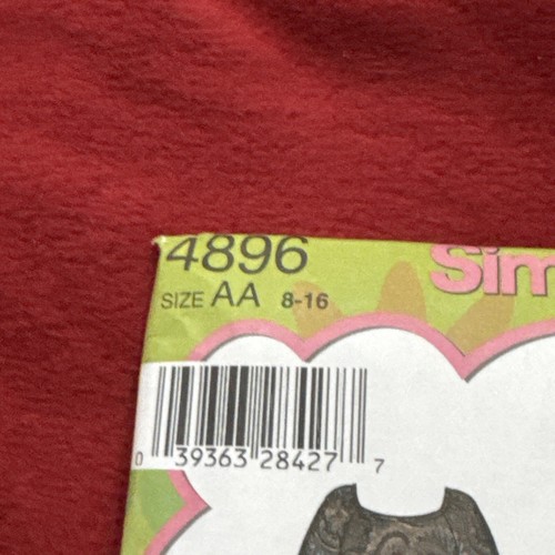 2 Lizzie McGuire Simplicity 5220 & 4896 Disney Sewing Patterns Uncut Size 8-16 - Picture 8 of 9