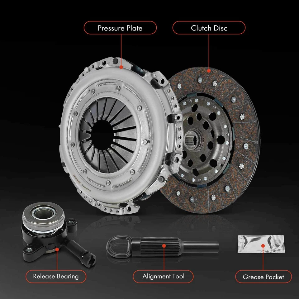 Transmission Clutch w/ Slave Cylinder Kit for Mitsubishi Eclipse 06-11 3.8L Gas - Image 3 of 4