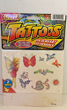 Glitter Totally Tattoos For Kids Waterproof Non-Toxic Temporary Tattoos