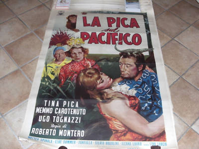 MANIFESTO LA PICA SUL PACIFICO U.TOGNAZZI T.PICA     C