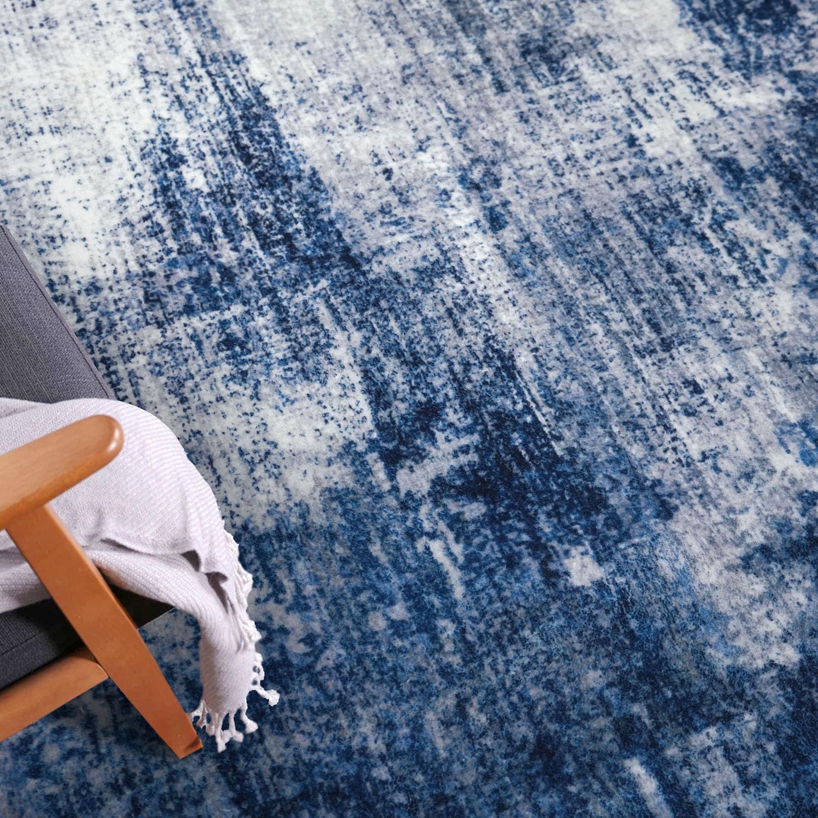 IOHOUZE Abstract Runner Rug 3x18 Ft Washable Runners for Hallways, Non ...