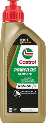 CASTROL Motoröl 10W-50 Power RS ULTIMATE 4T Synthetiköl Motor Öl API SN 1L