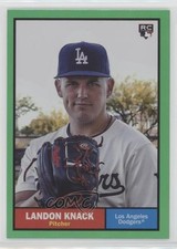 2024 Topps Archives 1961 Topps Green Foilboard 18/99 Landon Knack #45 15t1
