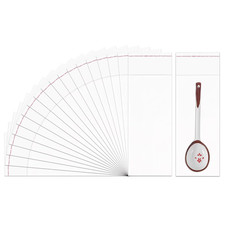 Long Cellophane Bags 3X8'' 100Pcs Self Sealing OPP Plastic Bag 1Mil Clear