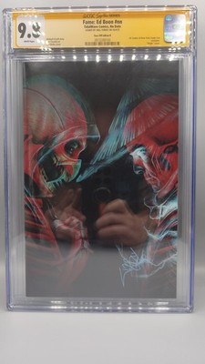 Mortal Kombat Fame: Ed Boon #Nn Variant Signed by Will Shrike 9.8 CGC 1st Print