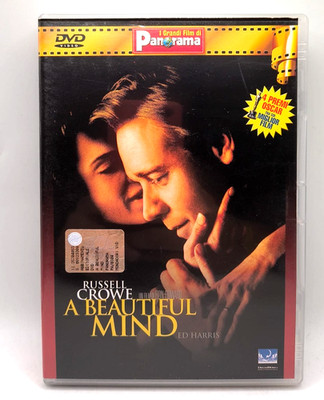 A BEAUTIFUL MIND - RUSSELL CROWE - ED HARRIS - DVD