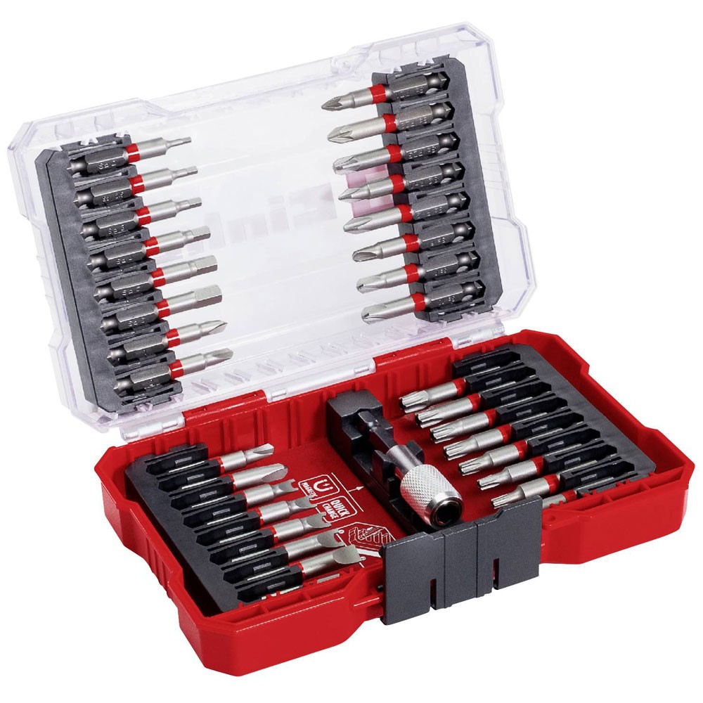 Einhell M-CASE Bit Set 33-Piece 50mm S2 Steel With Quick-Change Holder