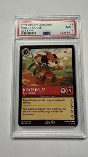 Mickey Mouse - Brave Little Tailor graded PSA 9 for sale on eBay