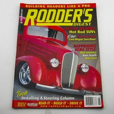Rodder's Digest Magazine August 2008 Hot Rod SUVs NSRA Style American Rodder