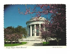 George Rogers Clark Memorial vintage postcard unposted
