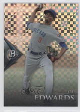 2014 Bowman Platinum Chrome Prospects X-Fractor Carl Edwards Jr CJ #BPCP72 1b8