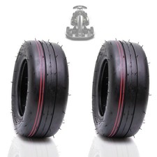 2 PCS 80/60-5 Tubeless Tire fit Segway Ninebot Electric Gokart Front Wheel