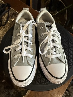 Converse Chuck Taylor All Star OX Low Top Gray Womens Size 6 nwob