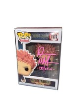 Funko Pop Yuji Itadori 1111 Adam McArthur Signed JSA Authentication W/Protector