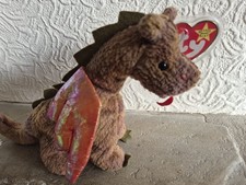 Ty Beanie Babies Scorch The Dragon with tags 