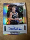 LEONIE FIEBICH 2025 PANINI PRIZM WNBA THROWBACK SILVER AUTO LIBERTY #TB-LF