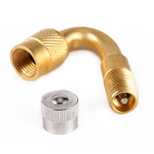 Air Tyre Valve Extension 135 Degree Tyre Valve Extension Adaptor For Auto C EAVF