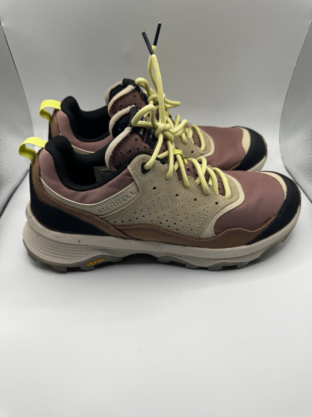 Scarpe da corsa Merrell Speed Solo Burlwood da donna taglia 11 trail J037302