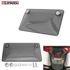 2X ABS License Plate Cover Universal For Motorcycle 4x7 Inch License Plates US