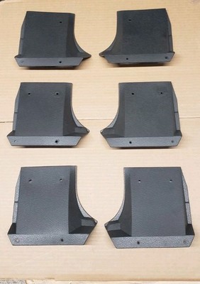 ONE PAIR 1969 CHARCOAL  AMC Javelin Black Lower B Pillar Interior Trim Panels