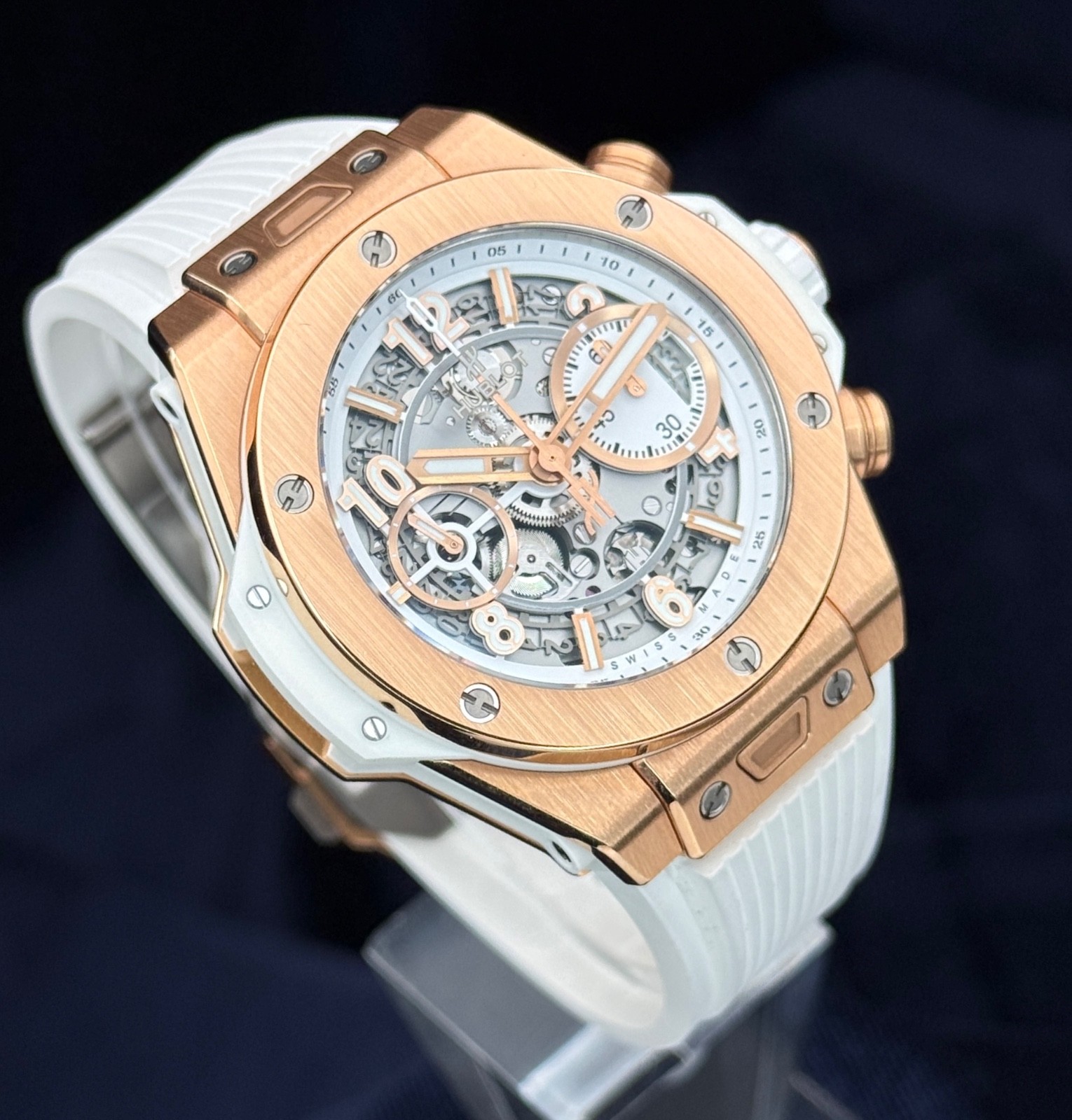 Hublot Big Bang Unico King Gold White Chronograph – 441.OE.2010.RW | Full Set image 3