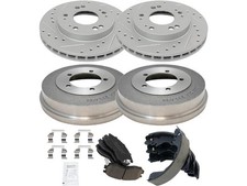 For 1996-1998 Eagle Talon Brake Pad Rotor Shoe Drum Kit Front And Rear 37869hdxd For 1996-1998 Eagle Talon Brake Pad Rotor Shoe Drum Kit Front And Rear 37869hdxd