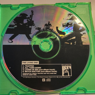 Trapped [Single] by The Living End (Punk) (CD 1999, Reprise) All Torn Down 