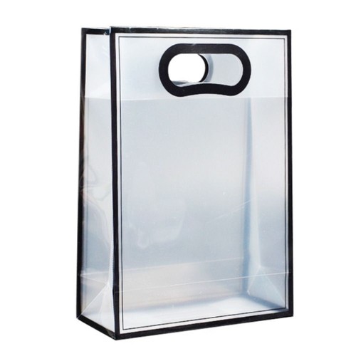 PVC Gift Bags Handbag Transparent Packaging Bag New Wedding Tote Gift Bag - Picture 9 of 10