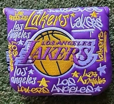 NEW TaylorMade Vault Los Angeles LA Lakers Spider X Mallet Putter Headcover