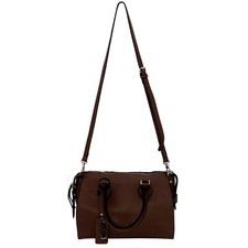 Cameleon Bella Concealed Carry Purse Deep Chestnut Brown Vegan Leather