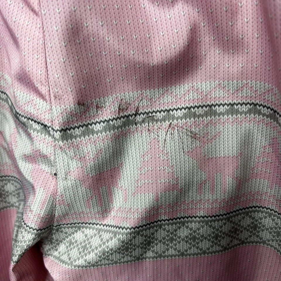 Pantalones de nieve Zero Xposur para niñas rosa blanco gris pantalones de esquí talla 24 meses **DEFECTOS LEER Foto 4 de 4
