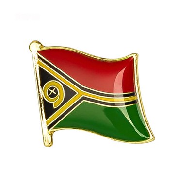 Vanuatu Flag Lapel Pin