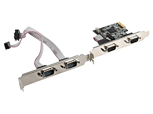 PCE-DB9-004 Computerkarte: PCIe D-Sub 9pin männlich x4,PCIe 0-50°C LANBERG