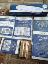 Tattered Lace Foiling Machine Papers, Toner, Sheets & Foil plus