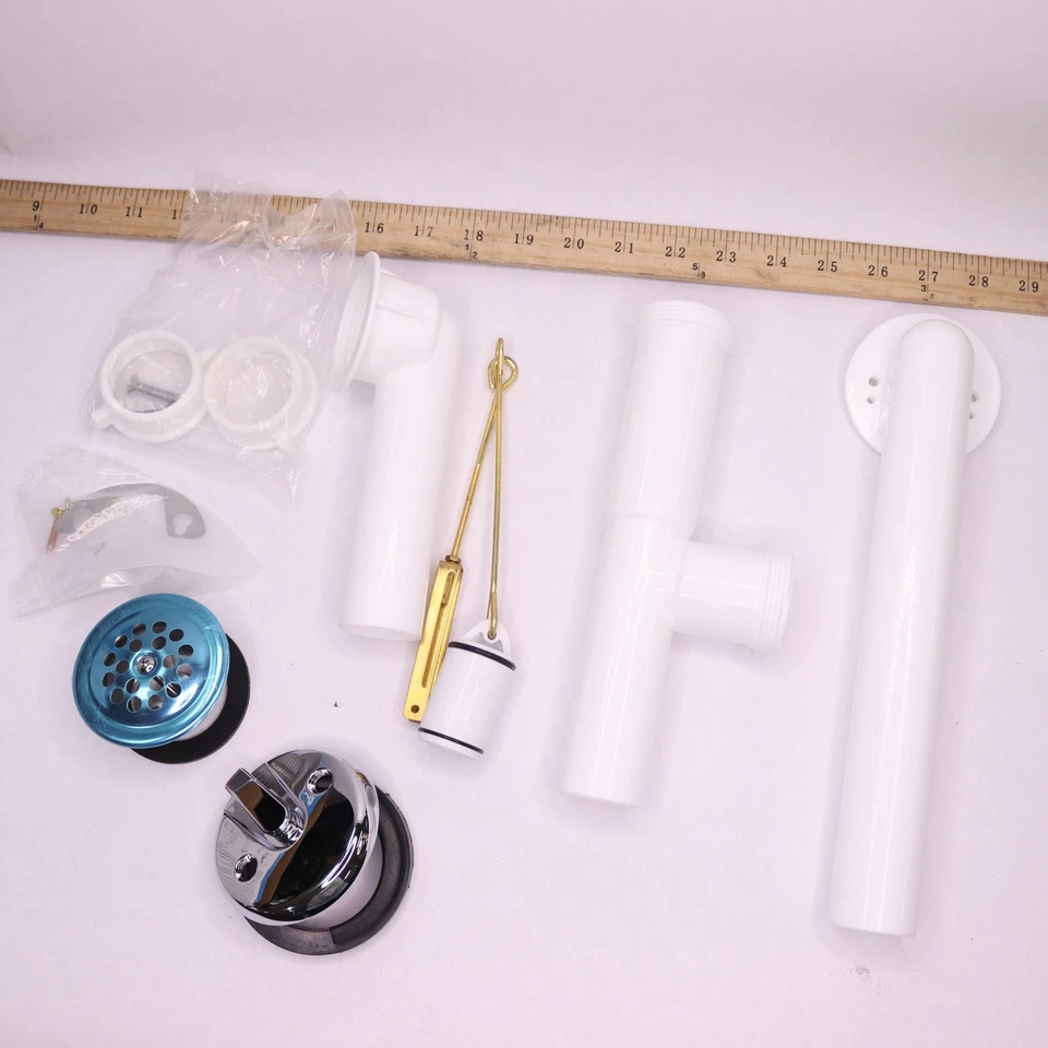 Danco Trip Lever Tub Drain Kit Chrome 13"H x 6.25"W x 3.13"D 51932 - Image 4 of 4