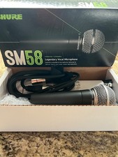 Shure SM58-LC Legendary Vocal Microphone