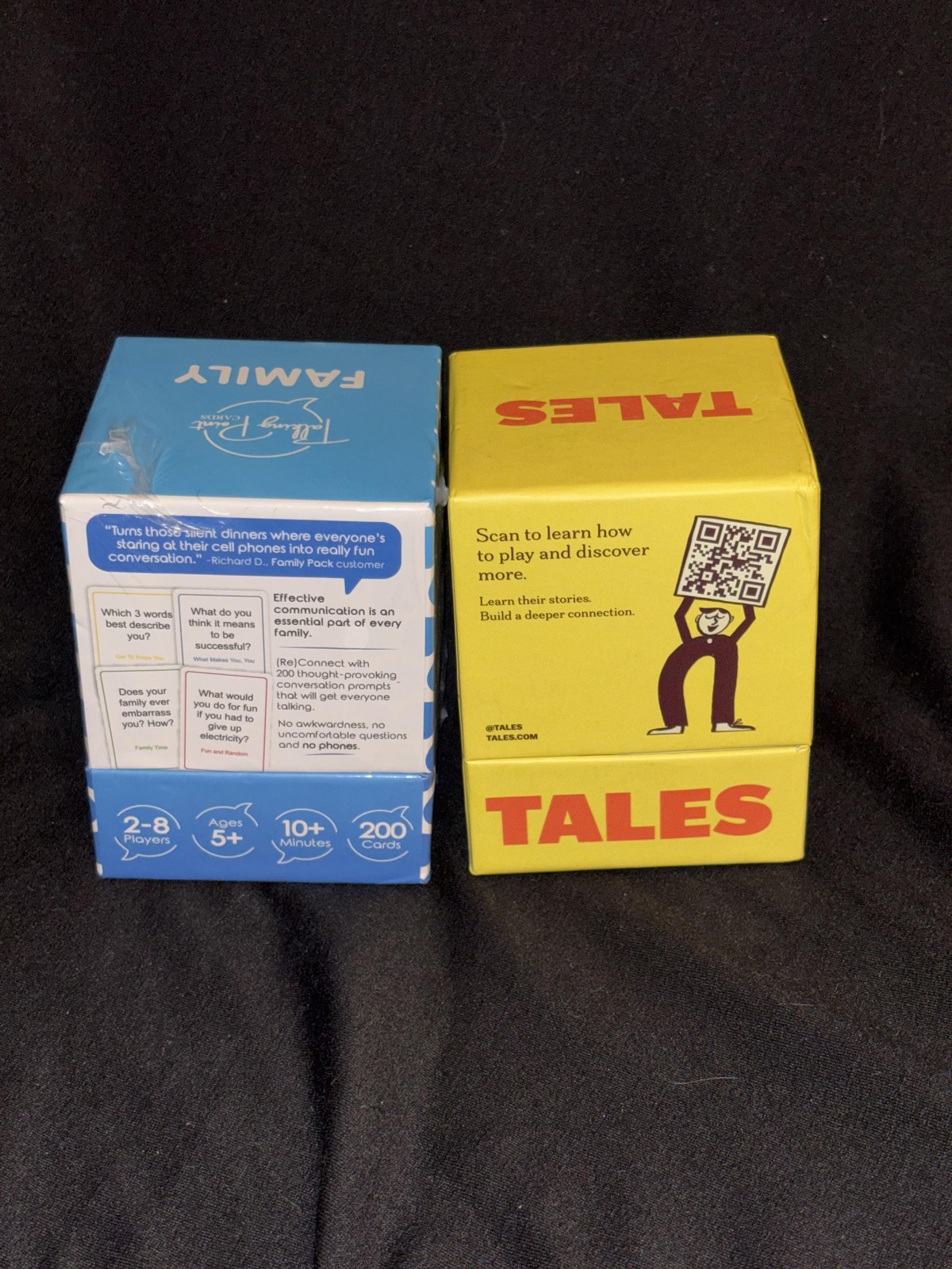 Talking Point Cards & Tales Family Conversation Card Decks 200 150 Prompts New thumbnail 3