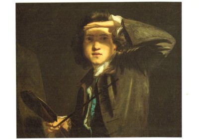 Vintage Photograph - Joshua Reynolds Self Portrait National Portrait Gallery