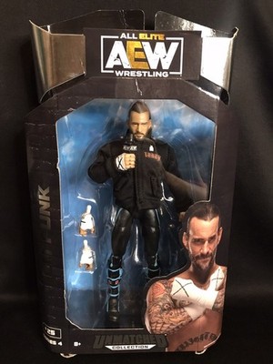 All Elite Wrestling AEW 6  CM Punk Action Figure Unmatched Series #25 Series 4